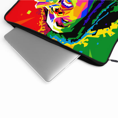 Bob Marley Sings Pop Art Laptop Sleeve Protective Cover