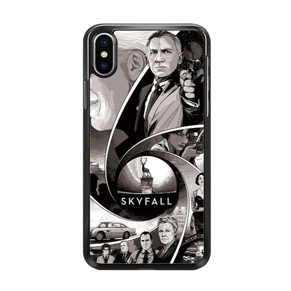 Bond on Skyfall iPhone X Case-Oxvistore