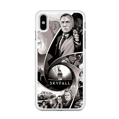 Bond on Skyfall iPhone X Case-Oxvistore