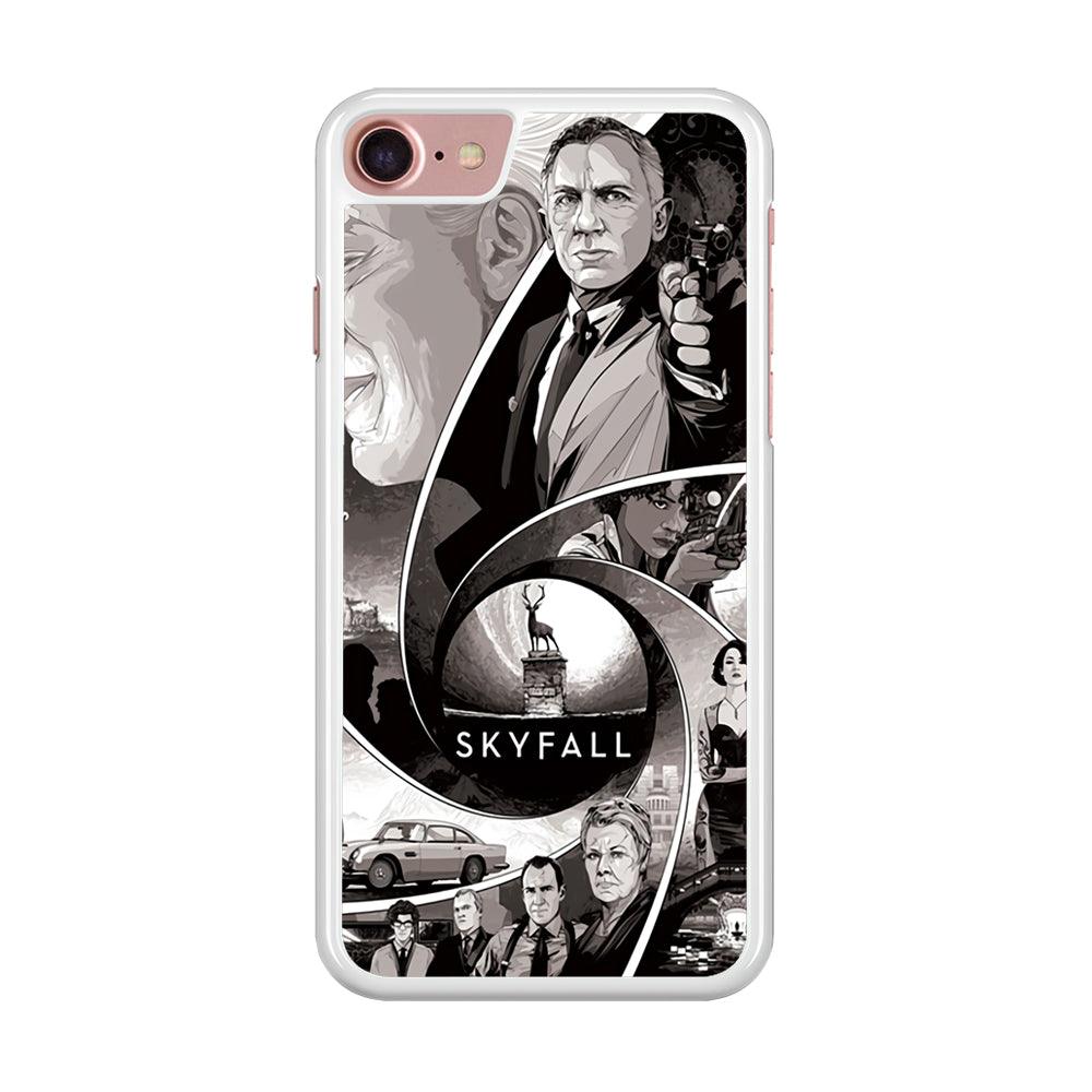 Bond on Skyfall iPhone 8 Case-Oxvistore