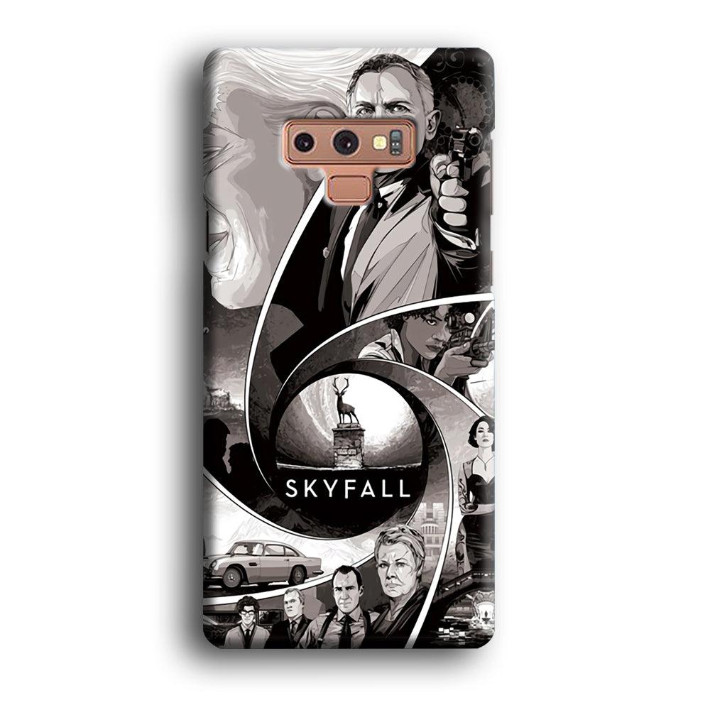 Bond on Skyfall Samsung Galaxy Note 9 Case-Oxvistore