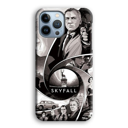 Bond on Skyfall iPhone 13 Pro Case-Oxvistore