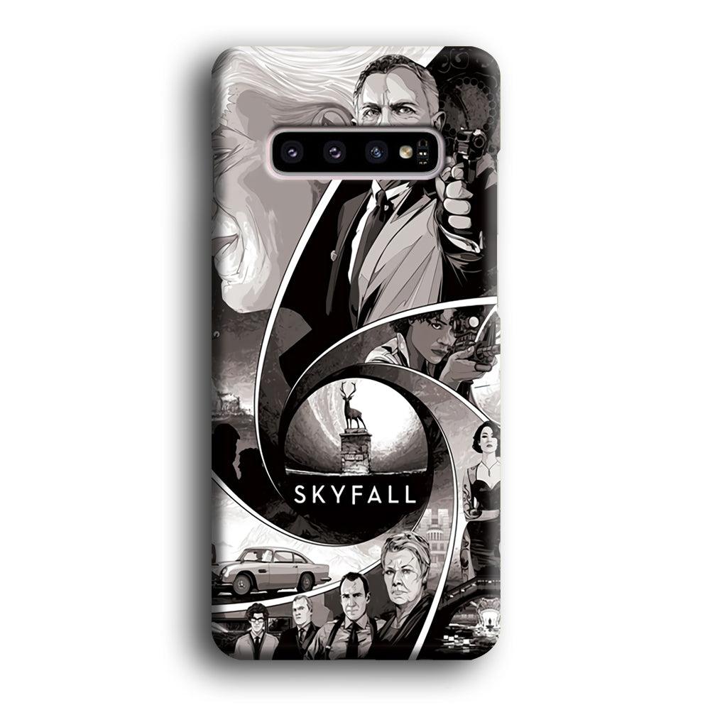 Bond on Skyfall Samsung Galaxy S10 Plus Case-Oxvistore