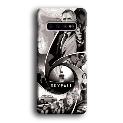 Bond on Skyfall Samsung Galaxy S10 Plus Case-Oxvistore