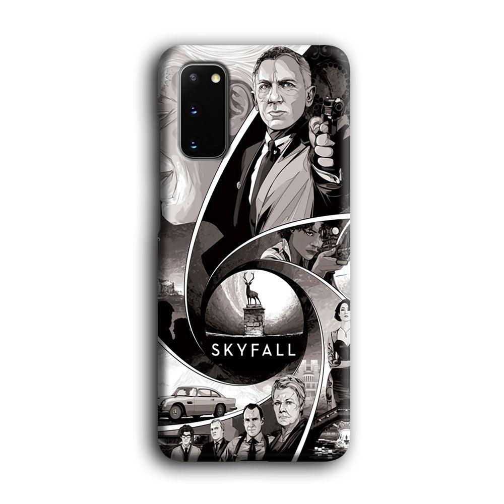 Bond on Skyfall Samsung Galaxy S20 Case-Oxvistore