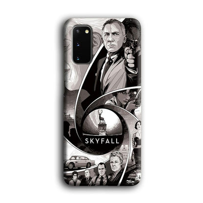 Bond on Skyfall Samsung Galaxy S20 Case-Oxvistore