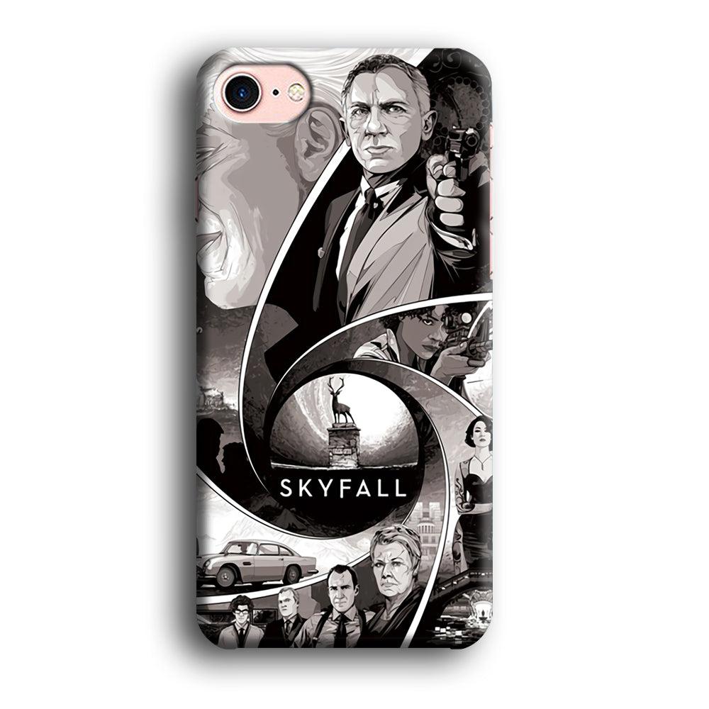 Bond on Skyfall iPhone 8 Case-Oxvistore