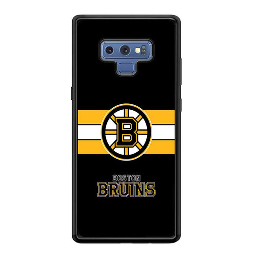 Boston Bruins Light in The Darkness Samsung Galaxy Note 9 Case-Oxvistore