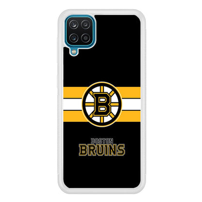 Boston Bruins Light in The Darkness Samsung Galaxy A12 Case-Oxvistore