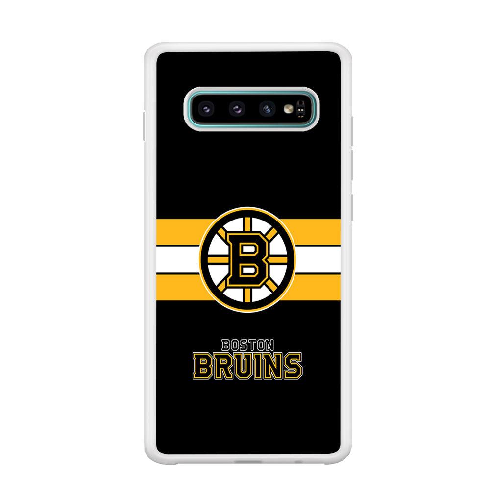 Boston Bruins Light in The Darkness Samsung Galaxy S10 Plus Case-Oxvistore