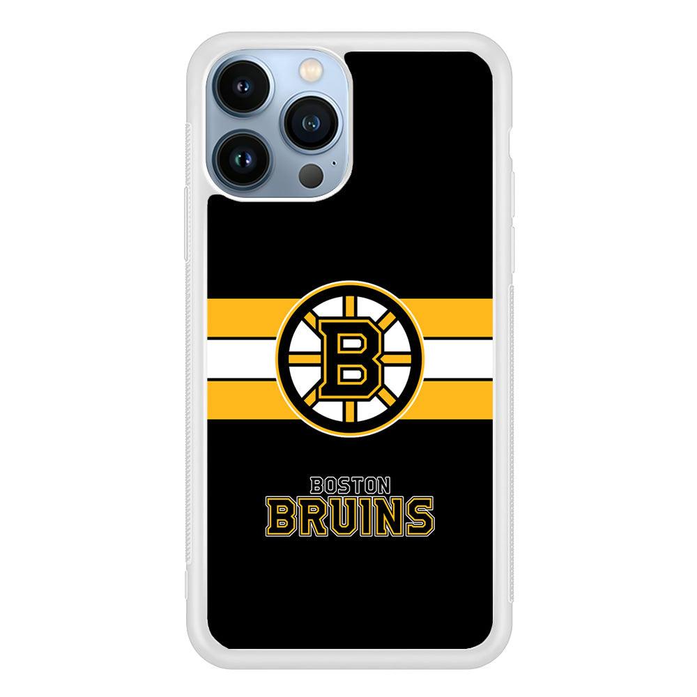 Boston Bruins Light in The Darkness iPhone 14 Pro Max Case-Oxvistore