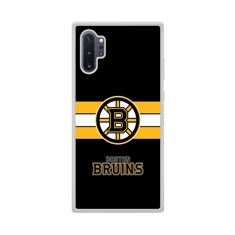 Boston Bruins Light in The Darkness Samsung Galaxy Note 10 Plus Case-Oxvistore