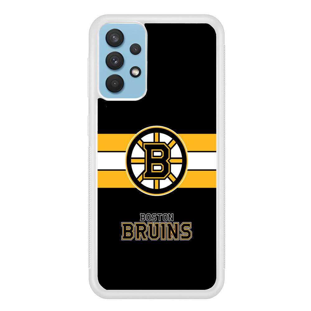 Boston Bruins Light in The Darkness Samsung Galaxy A32 Case-Oxvistore