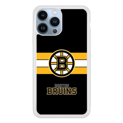 Boston Bruins Light in The Darkness iPhone 15 Pro Max Case-Oxvistore