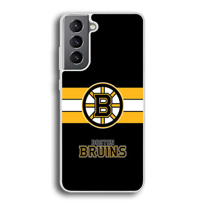 Boston Bruins Light in The Darkness Samsung Galaxy S21 Case-Oxvistore