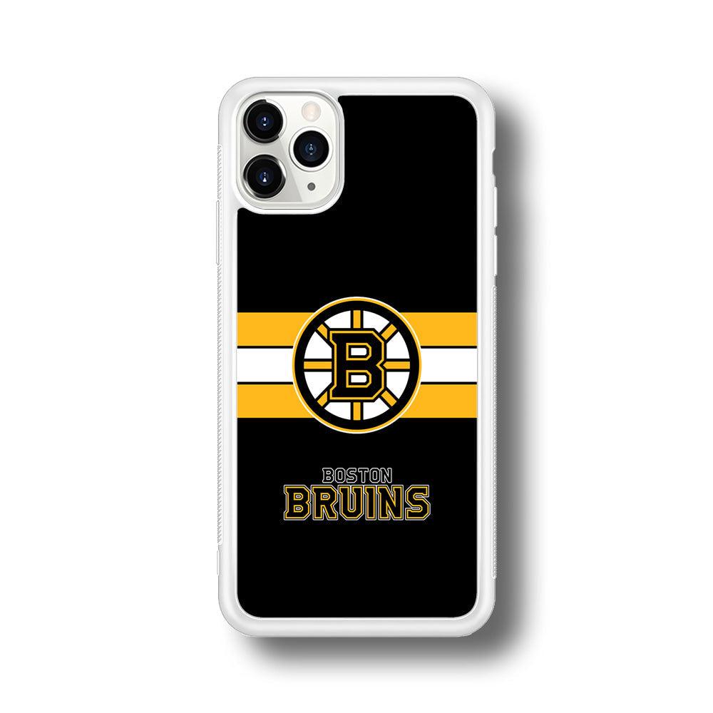 Boston Bruins Light in The Darkness iPhone 11 Pro Case-Oxvistore