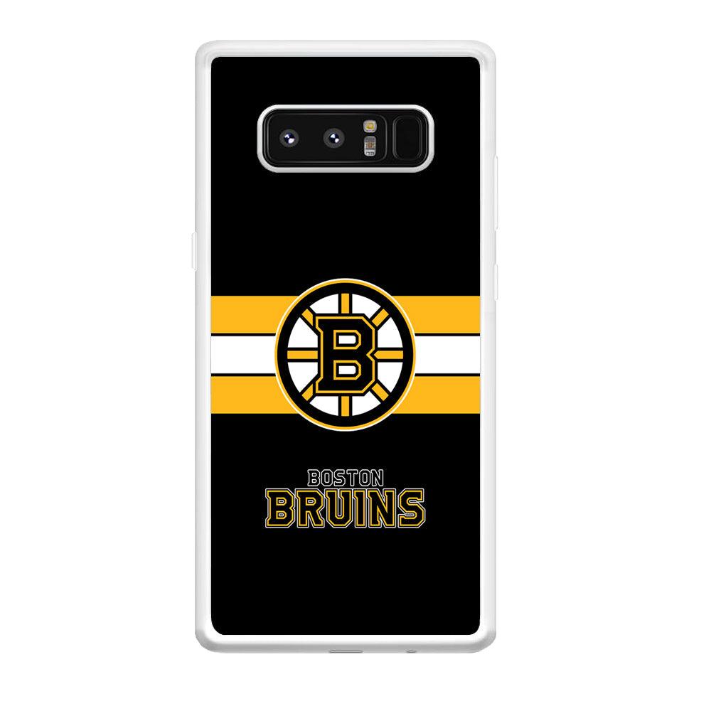 Boston Bruins Light in The Darkness Samsung Galaxy Note 8 Case-Oxvistore