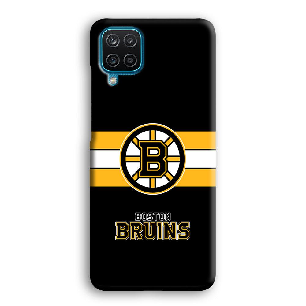 Boston Bruins Light in The Darkness Samsung Galaxy A12 Case-Oxvistore