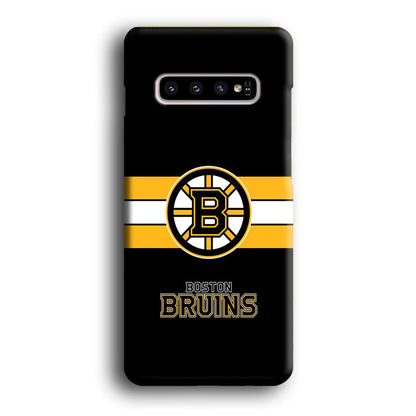 Boston Bruins Light in The Darkness Samsung Galaxy S10 Plus Case-Oxvistore