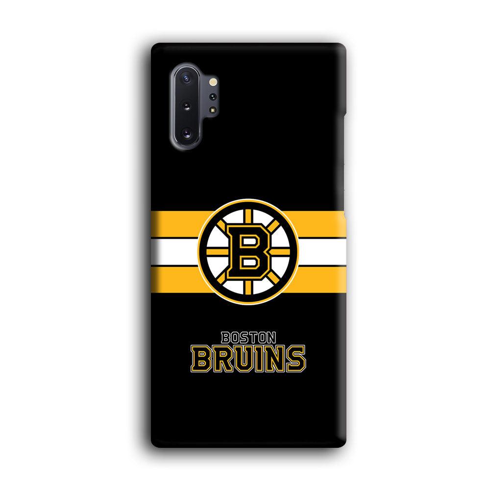 Boston Bruins Light in The Darkness Samsung Galaxy Note 10 Plus Case-Oxvistore