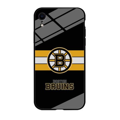 Boston Bruins Light in The Darkness iPhone XR Case-Oxvistore