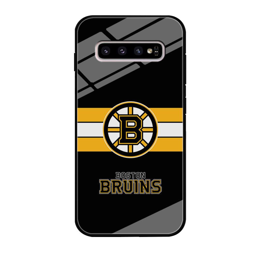 Boston Bruins Light in The Darkness Samsung Galaxy S10 Plus Case-Oxvistore