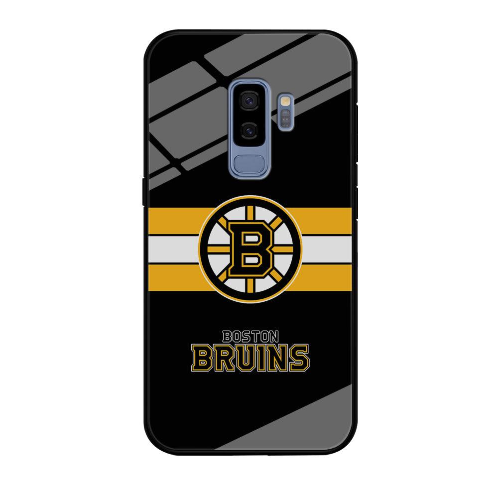 Boston Bruins Light in The Darkness Samsung Galaxy S9 Plus Case-Oxvistore