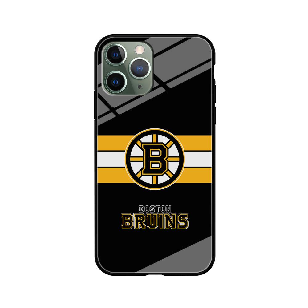 Boston Bruins Light in The Darkness iPhone 11 Pro Case-Oxvistore