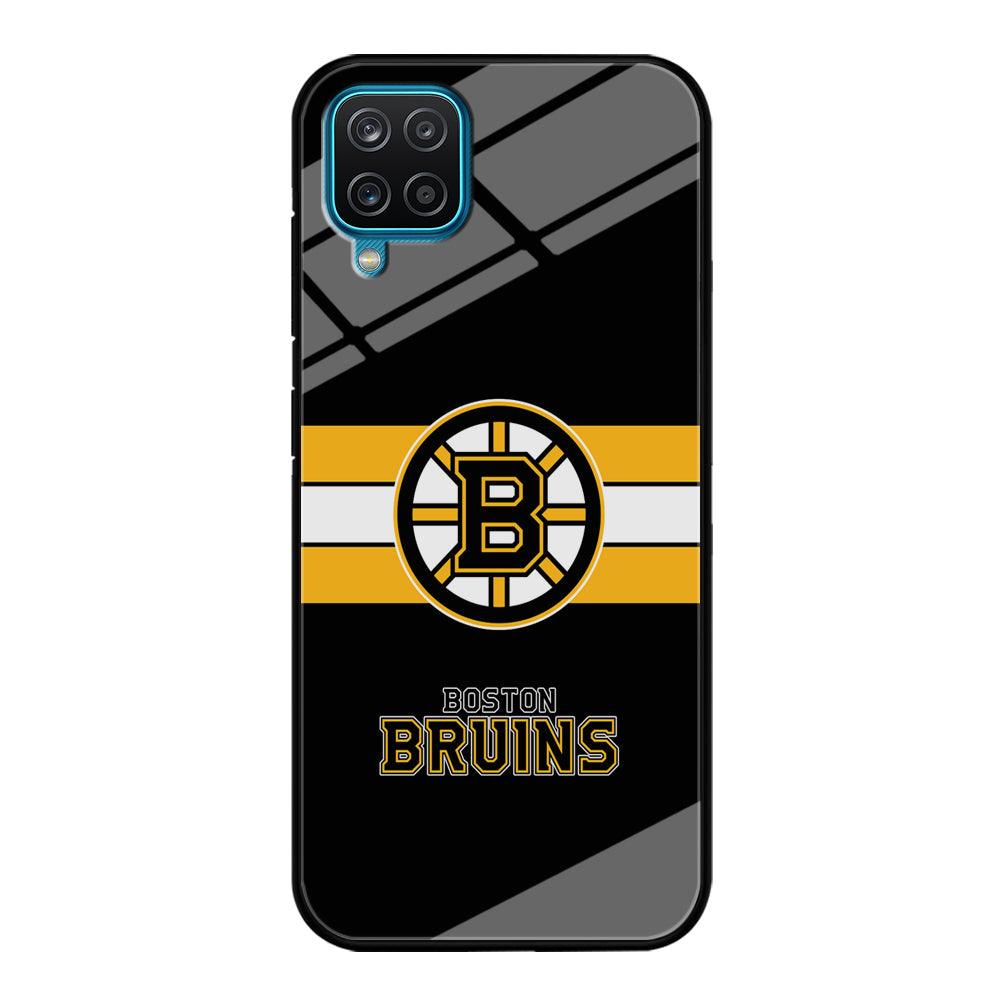 Boston Bruins Light in The Darkness Samsung Galaxy A12 Case-Oxvistore