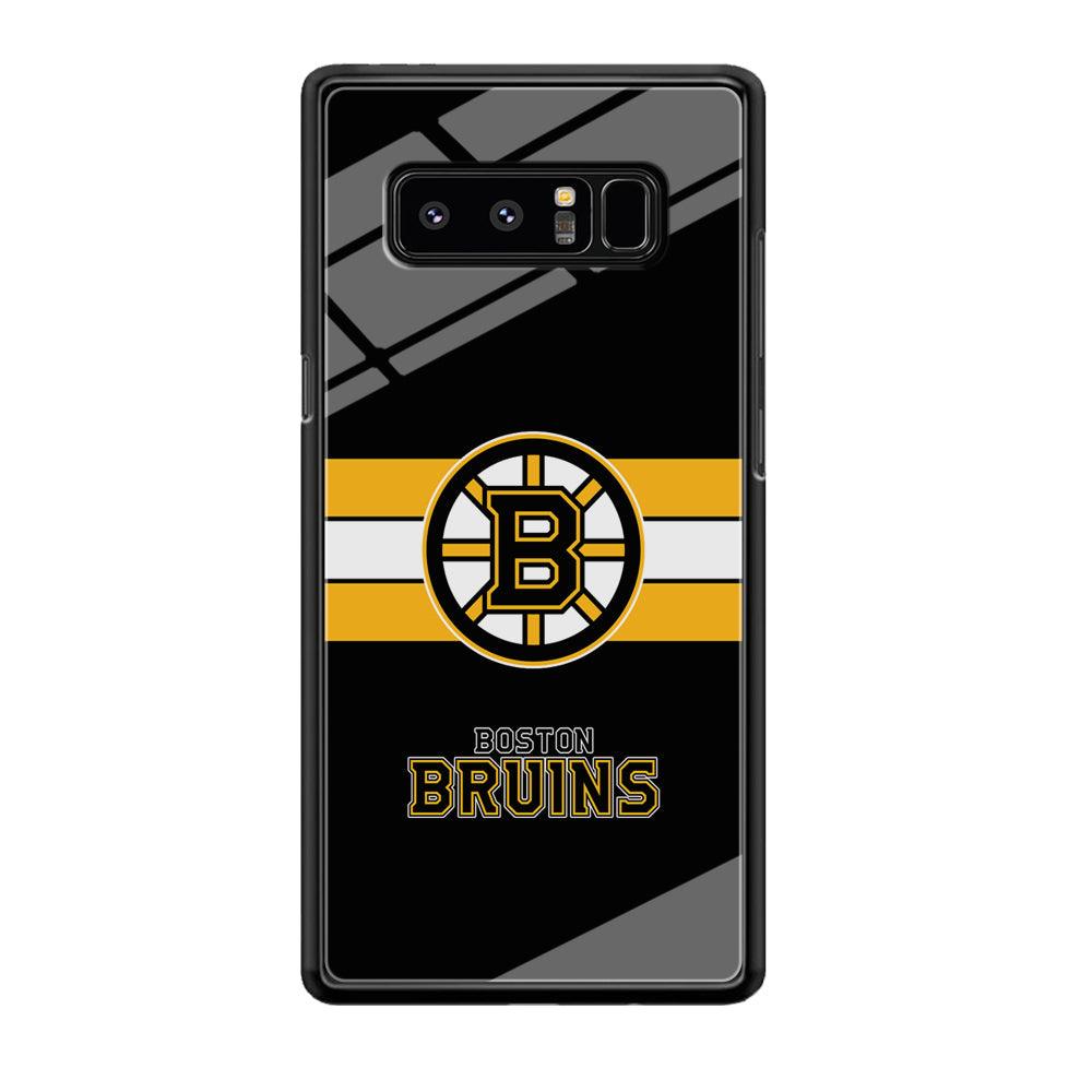 Boston Bruins Light in The Darkness Samsung Galaxy Note 8 Case-Oxvistore