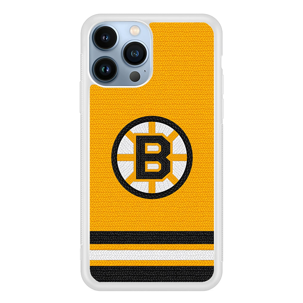 Boston Bruins Logo 2D Rubber Phone Case