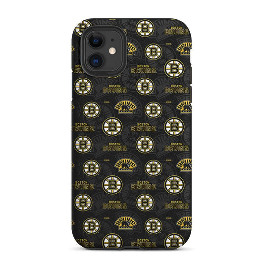 Boston Bruins Pattern 2 in 1 Tough Phone Case-Oxvistore