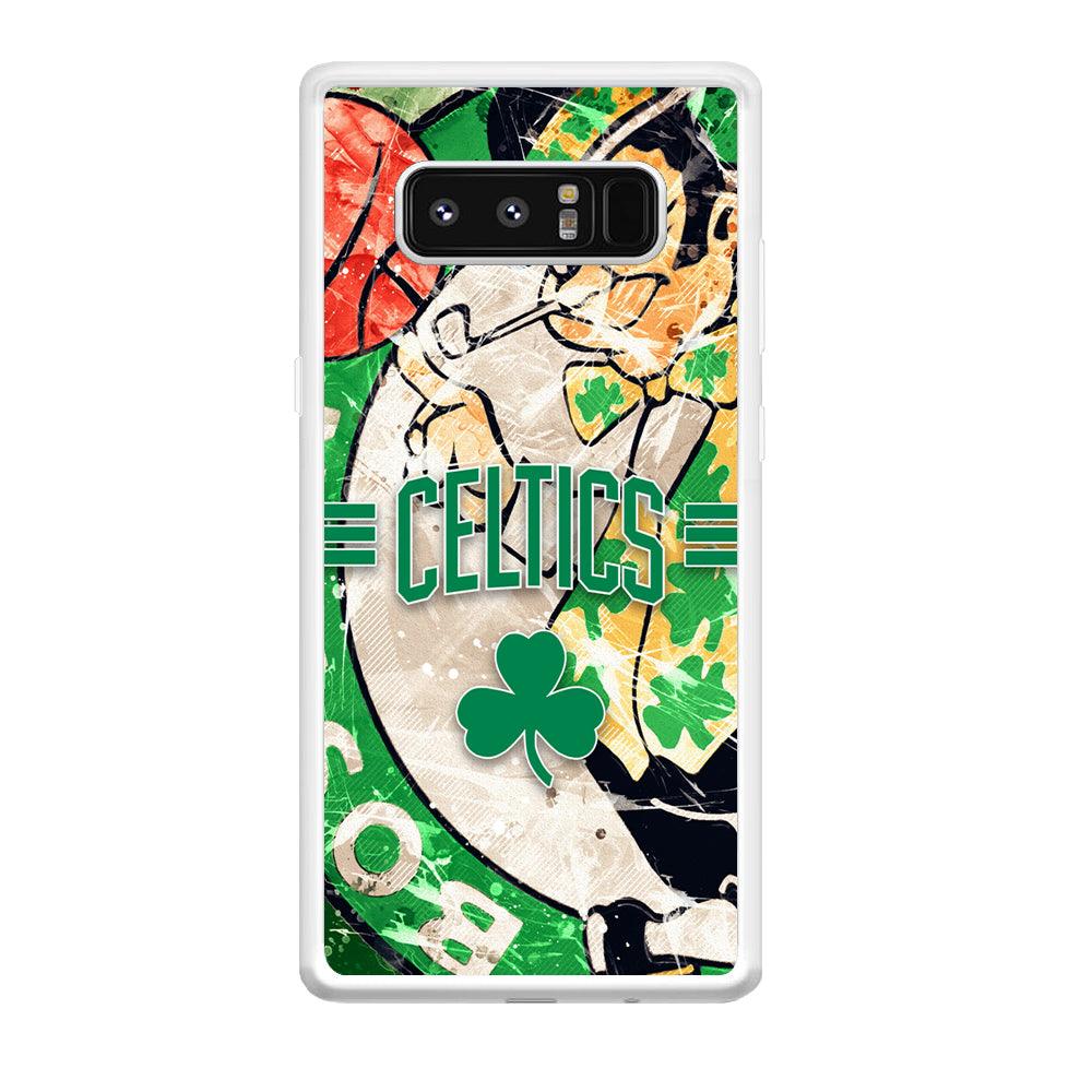 Boston Celtics Game Never End Samsung Galaxy Note 8 Case-Oxvistore