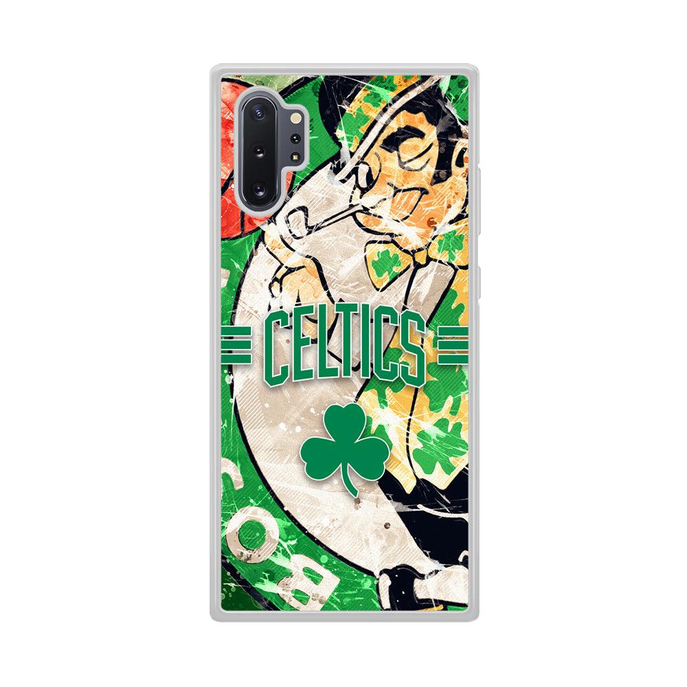 Boston Celtics Game Never End Samsung Galaxy Note 10 Plus Case-Oxvistore