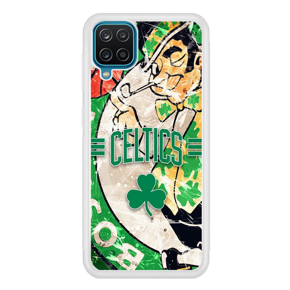 Boston Celtics Game Never End Samsung Galaxy A12 Case-Oxvistore