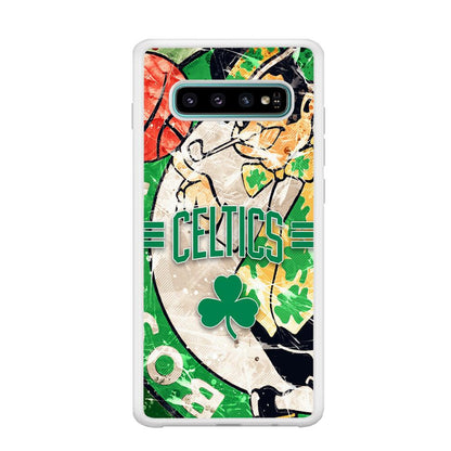 Boston Celtics Game Never End Samsung Galaxy S10 Plus Case-Oxvistore