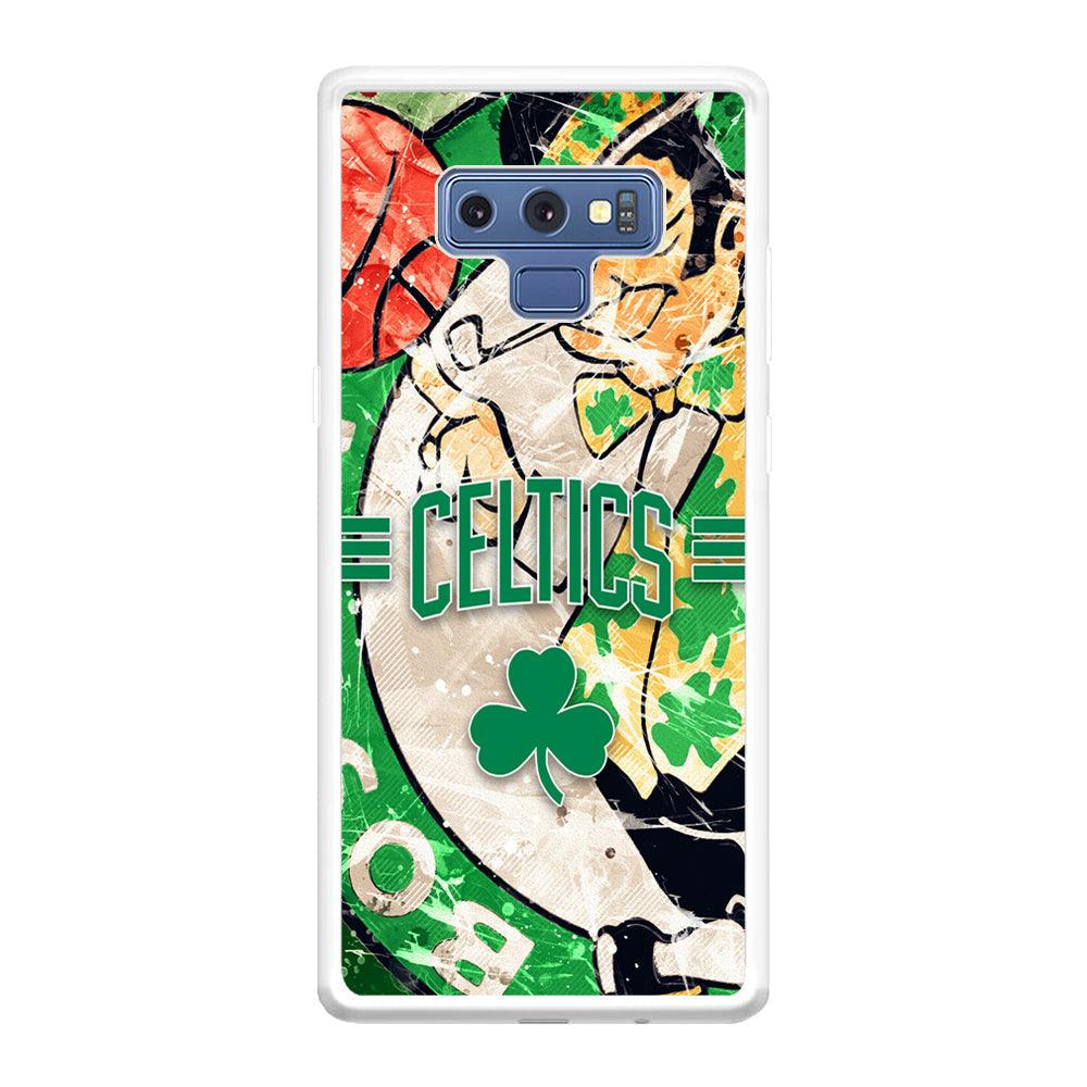 Boston Celtics Game Never End Samsung Galaxy Note 9 Case-Oxvistore