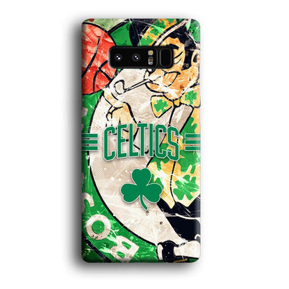 Boston Celtics Game Never End Samsung Galaxy Note 8 Case-Oxvistore