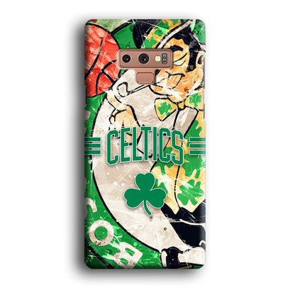 Boston Celtics Game Never End Samsung Galaxy Note 9 Case-Oxvistore