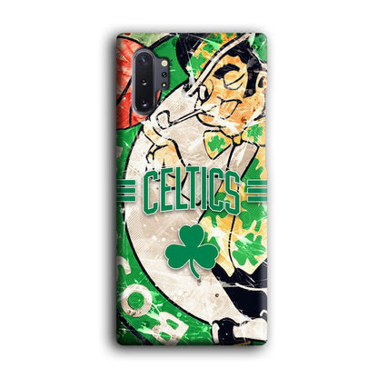 Boston Celtics Game Never End Samsung Galaxy Note 10 Plus Case-Oxvistore