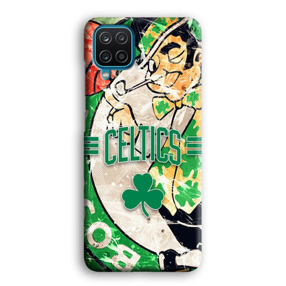 Boston Celtics Game Never End Samsung Galaxy A12 Case-Oxvistore