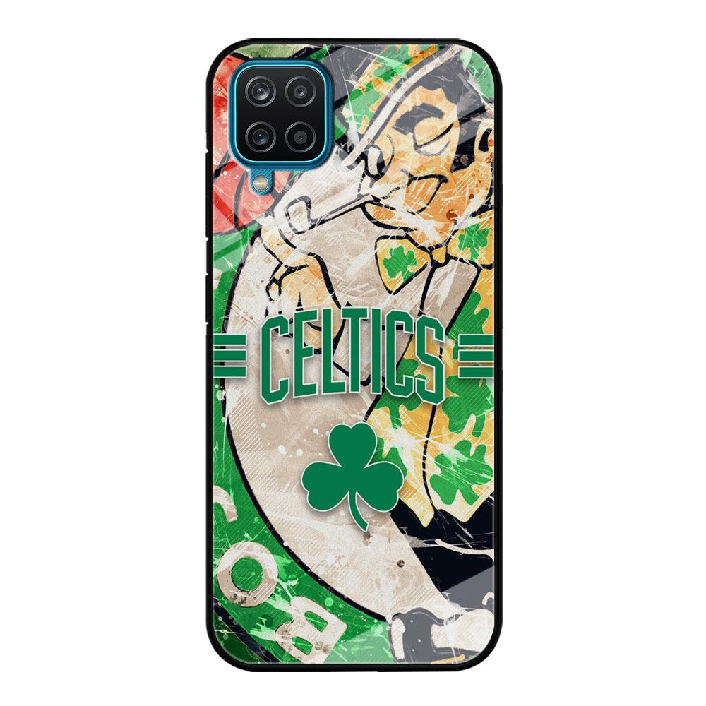 Boston Celtics Game Never End Samsung Galaxy A12 Case-Oxvistore