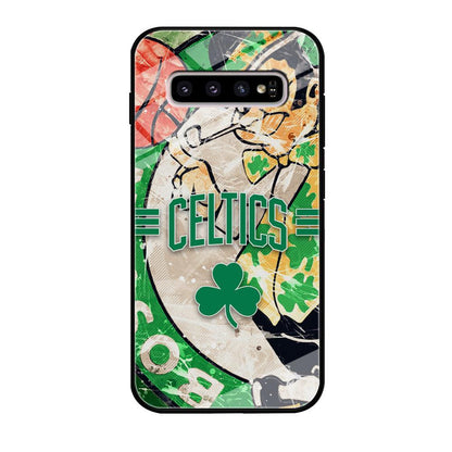 Boston Celtics Game Never End Samsung Galaxy S10 Plus Case-Oxvistore