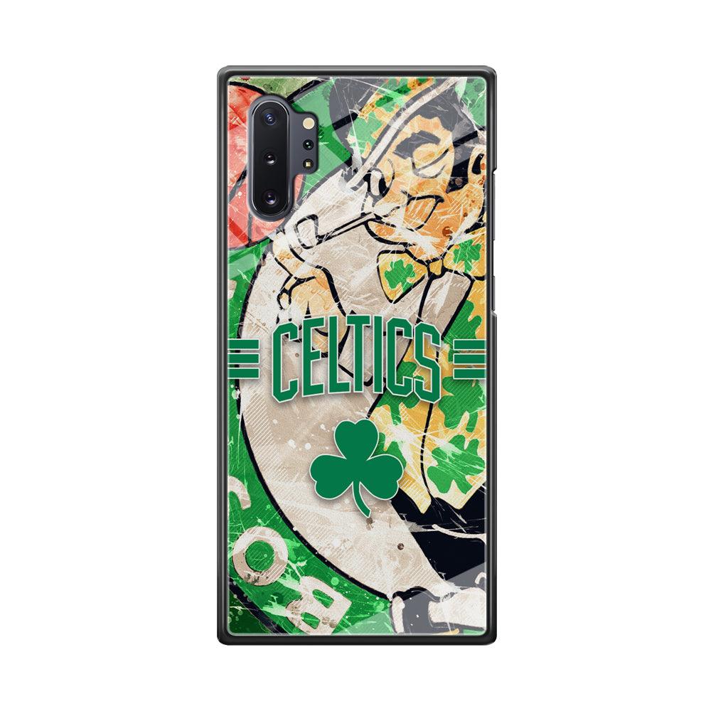 Boston Celtics Game Never End Samsung Galaxy Note 10 Plus Case-Oxvistore