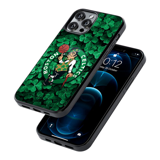 Boston Celtics Leaf 2D Rubber Phone Case