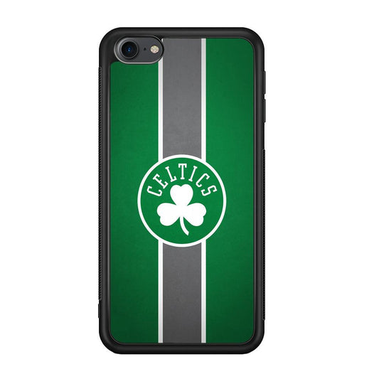 Boston Celtics Move On and Grow iPod Touch 6 Case-Rubber Black (2D Case)-Oxvistore