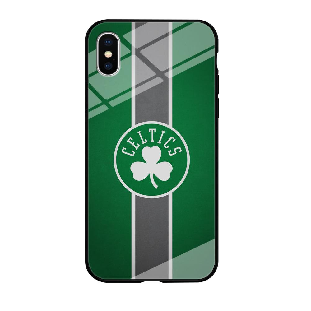 Boston Celtics Move On and Grow iPhone X Case-Oxvistore