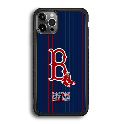 Boston Red Sox Bold and Firm iPhone 12 Pro Max Case-Oxvistore