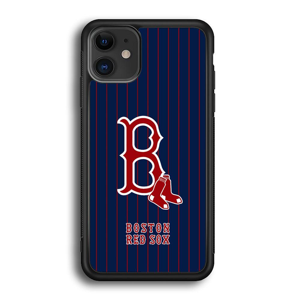 Boston Red Sox Bold and Firm iPhone 12 Case-Oxvistore