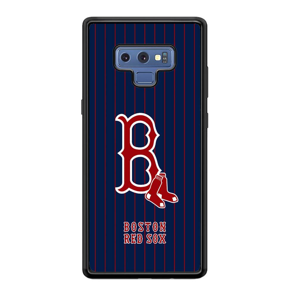 Boston Red Sox Bold and Firm Samsung Galaxy Note 9 Case-Oxvistore